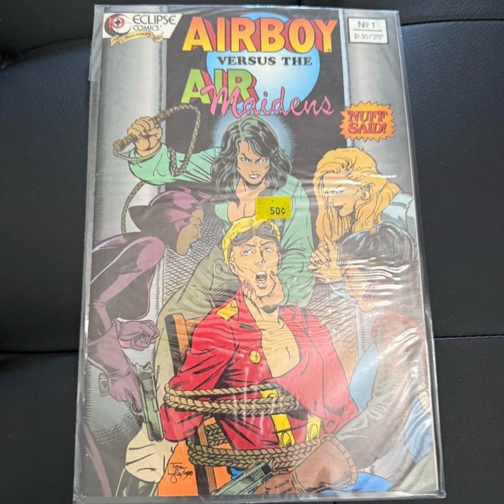 Airboy Versus The Air Maidens Eclipse Comics